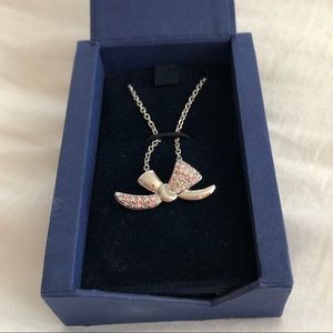 Swarovski Bow Necklace